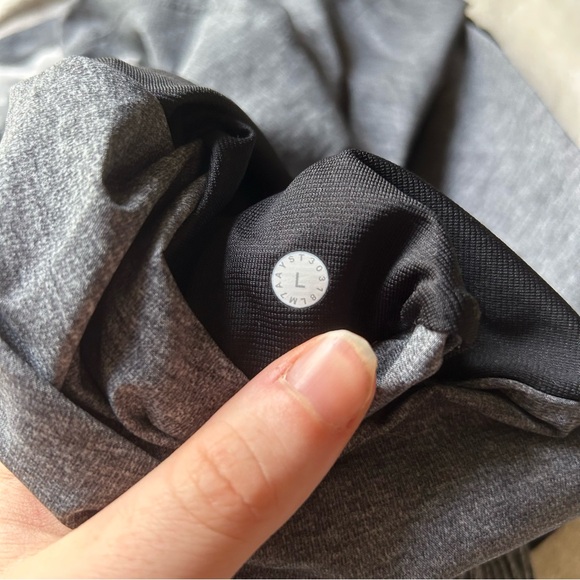 Grey Lululemon Exercise Shorts - Picture 2 of 6